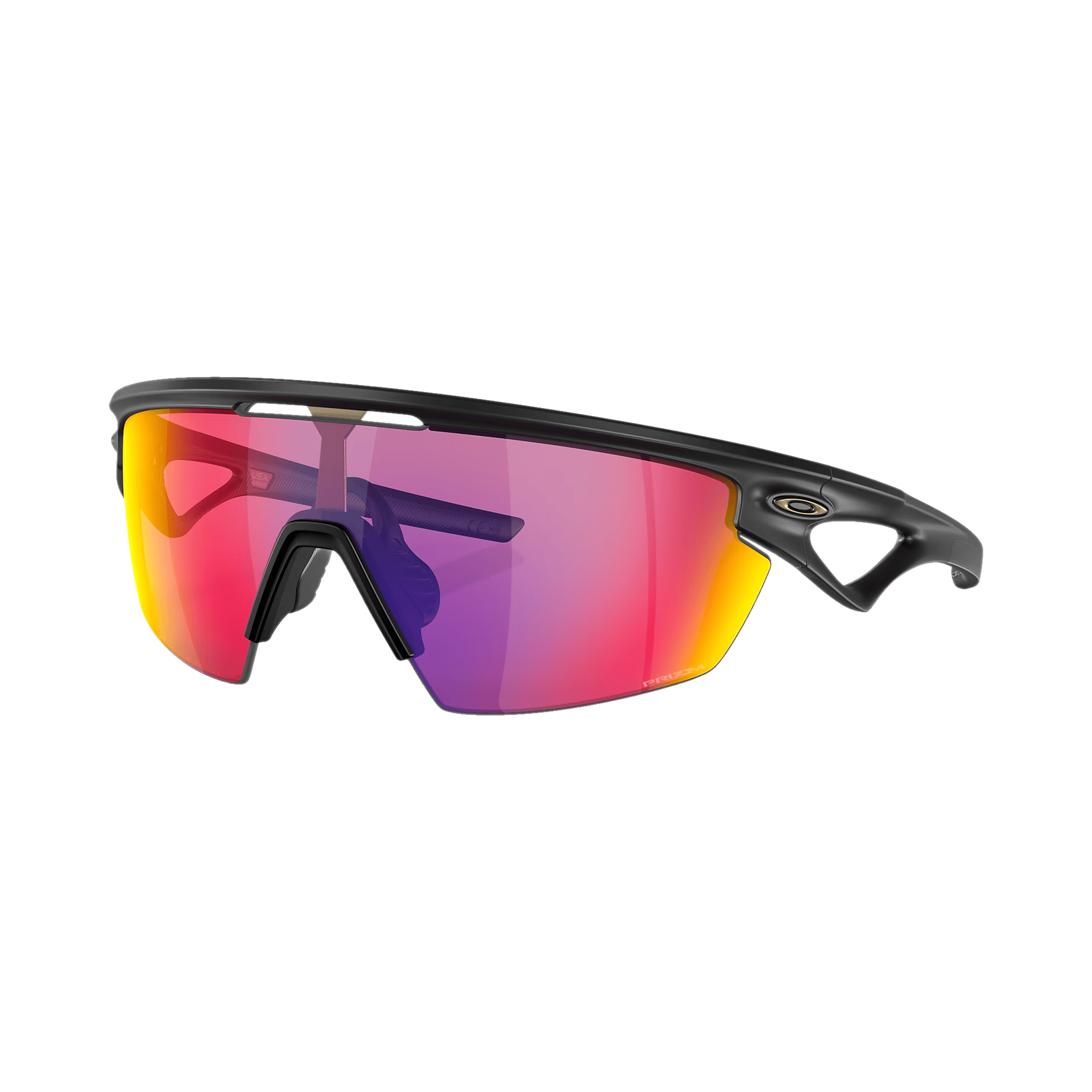 Oakley Sphaera Prizm Road Lenses Matte Black Frame Apparel - Apparel Accessories - Sunglasses