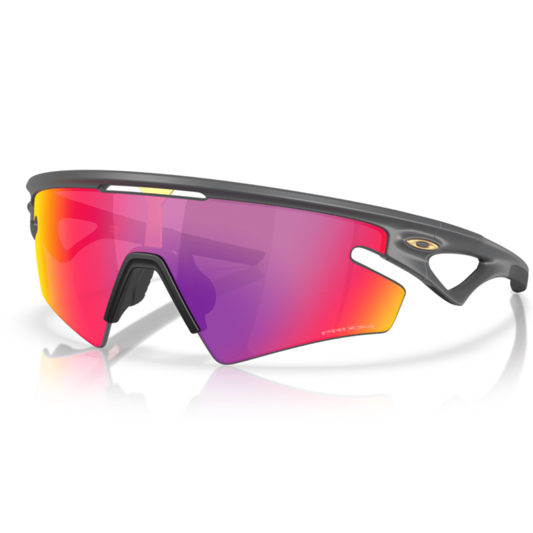 Oakley Sphaera Slash Matte Carbon w/ Prizm Road Apparel - Apparel Accessories - Sunglasses