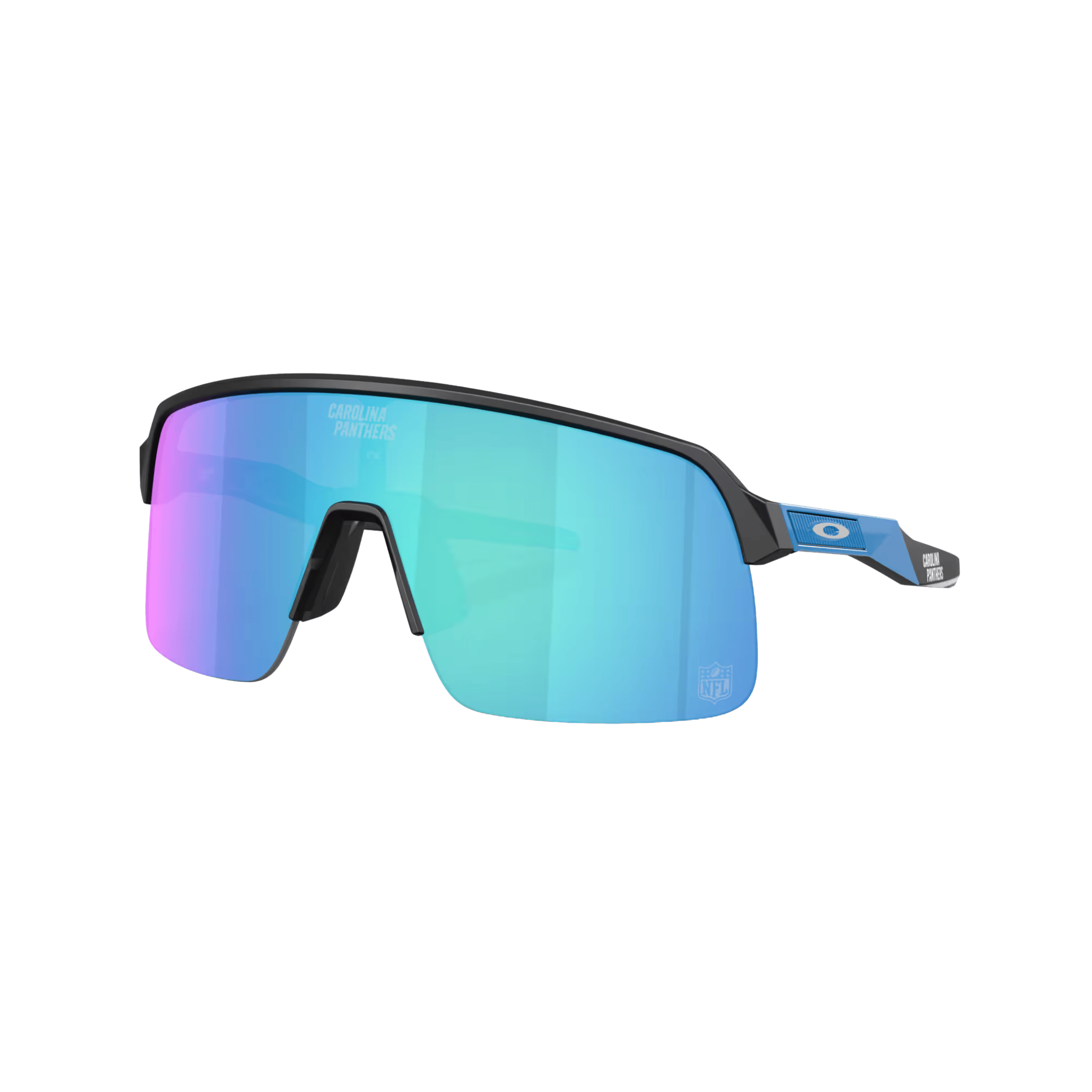 Oakley Sutro Lite Matte Black w/Prizm Sapphire NFL Special Edition Carolina Panthers Apparel - Apparel Accessories - Sunglasses