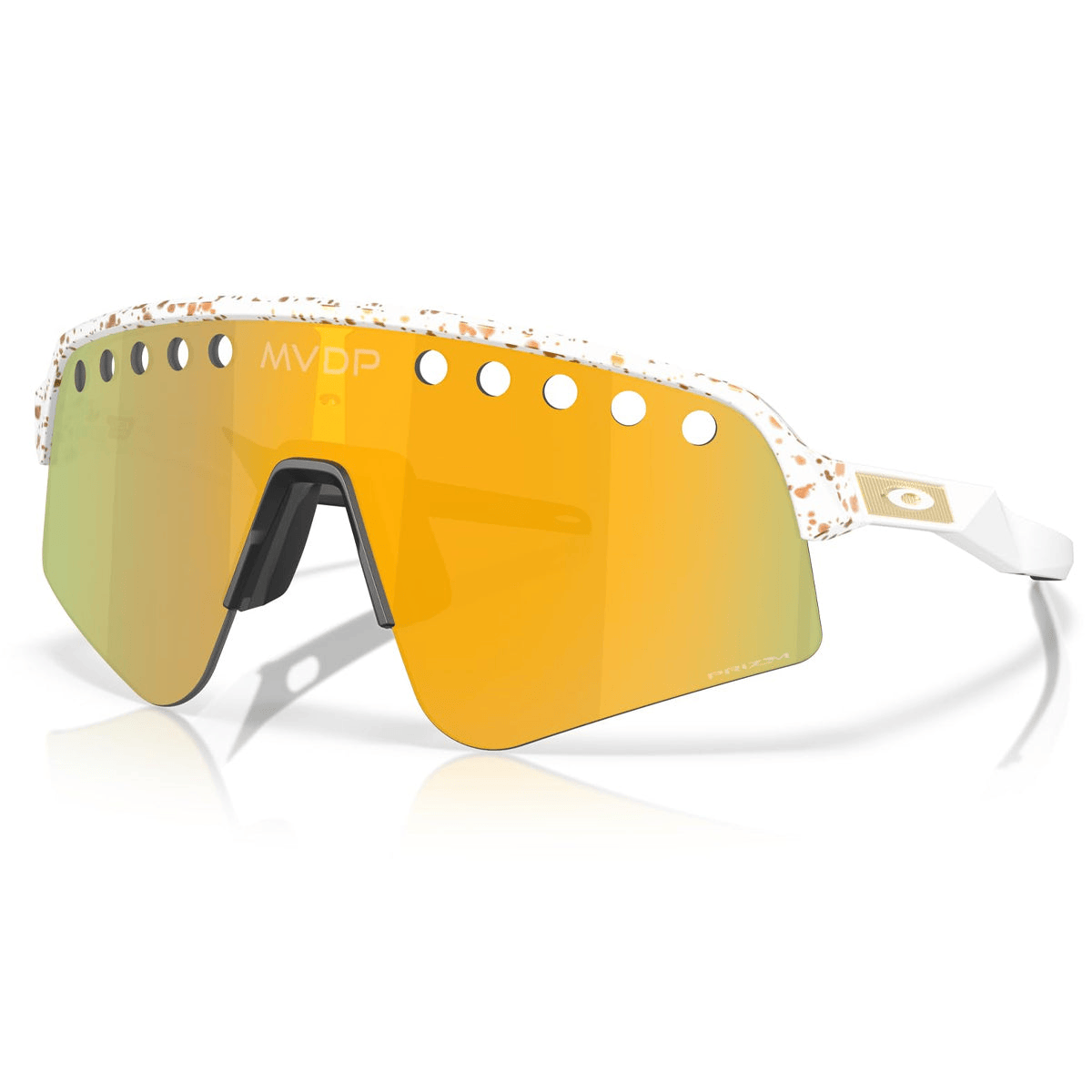 Oakley Sutro Lite Sweep MVDP Red/Gold Splatter Prizm 24k Apparel - Apparel Accessories - Sunglasses