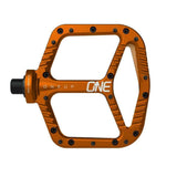 OneUp Aluminum Pedals Orange Parts - Pedals - Mountain - Flats