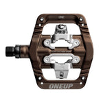 OneUp Clip Pedals Bronze Parts - Pedals - Mountain - Flats