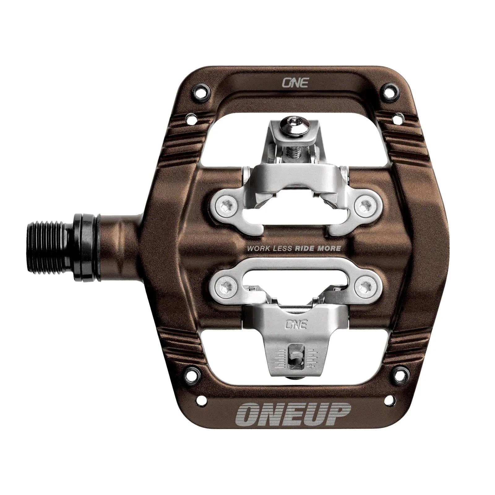OneUp Clip Pedals Bronze Parts - Pedals - Mountain - Flats