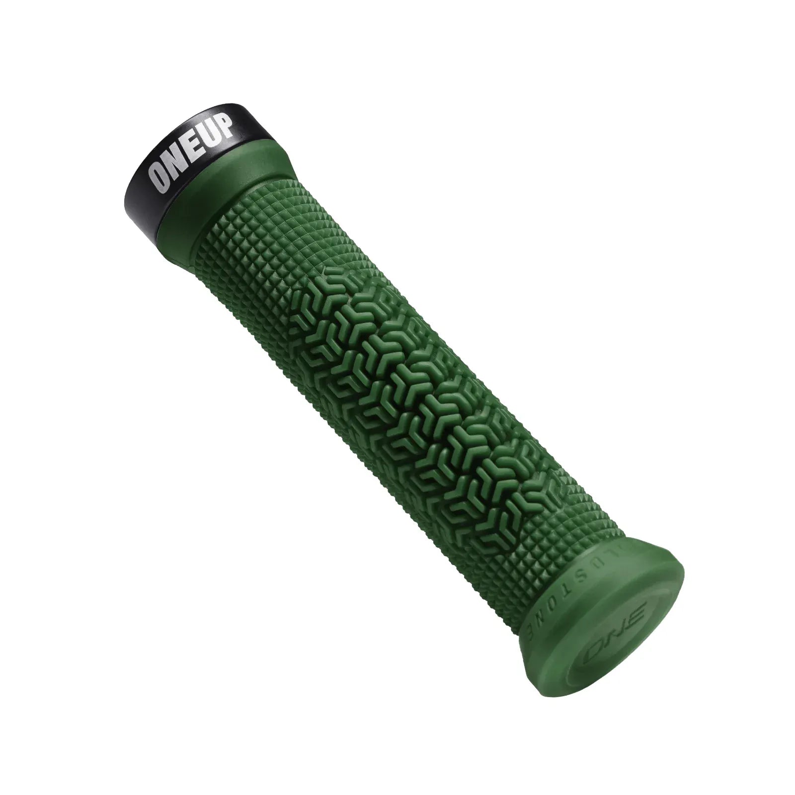 OneUp Goldstone Grips Dark Green Parts - Handlebar Grips