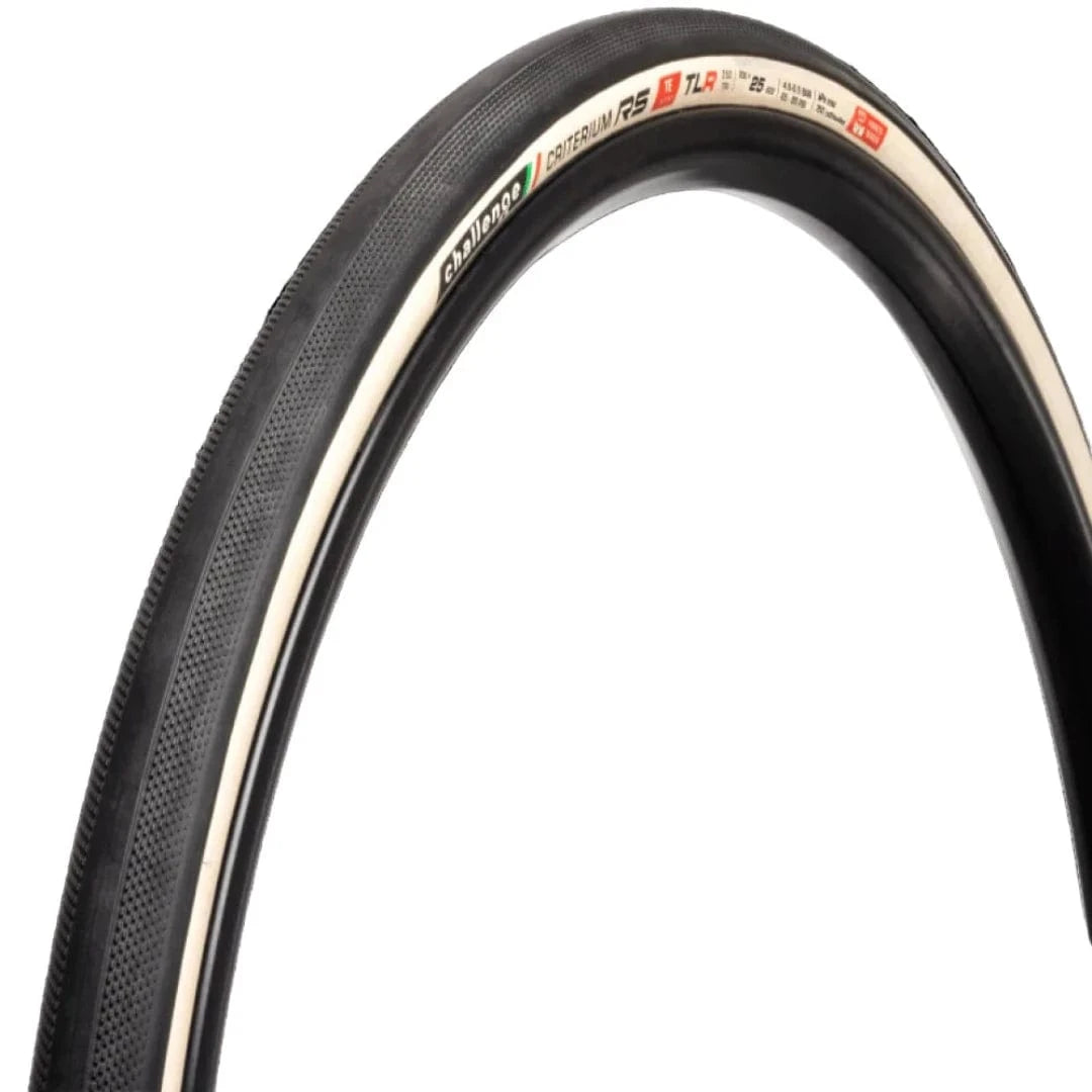 Open Box - Challenge Criterium RS H-TLR Black/White 700c x 25mm Parts - Tires - Road