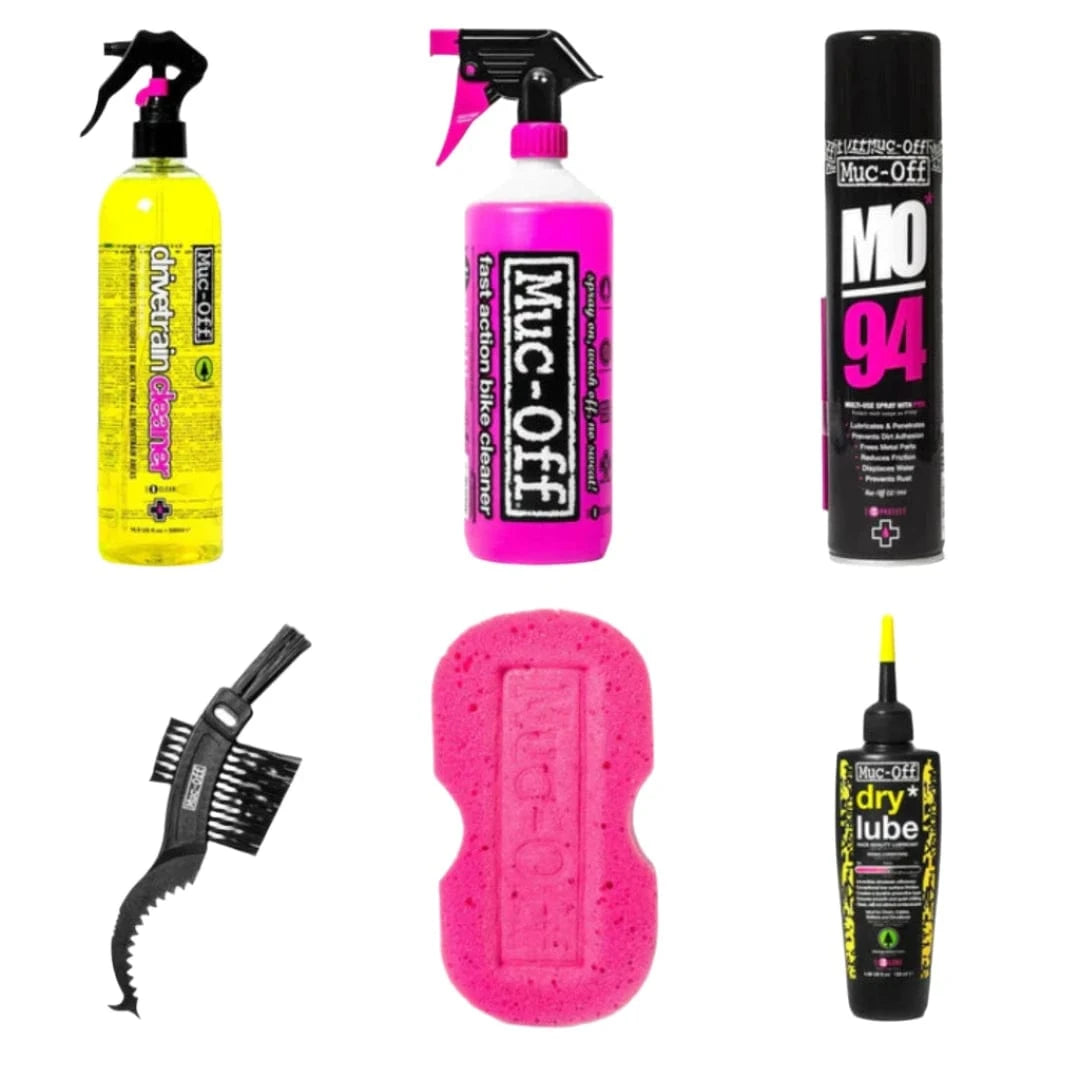 Open Box - Muc-Off Bike Wash & Drivetrain Essentials Kit Accessories - Maintenance - Bike Cleaners