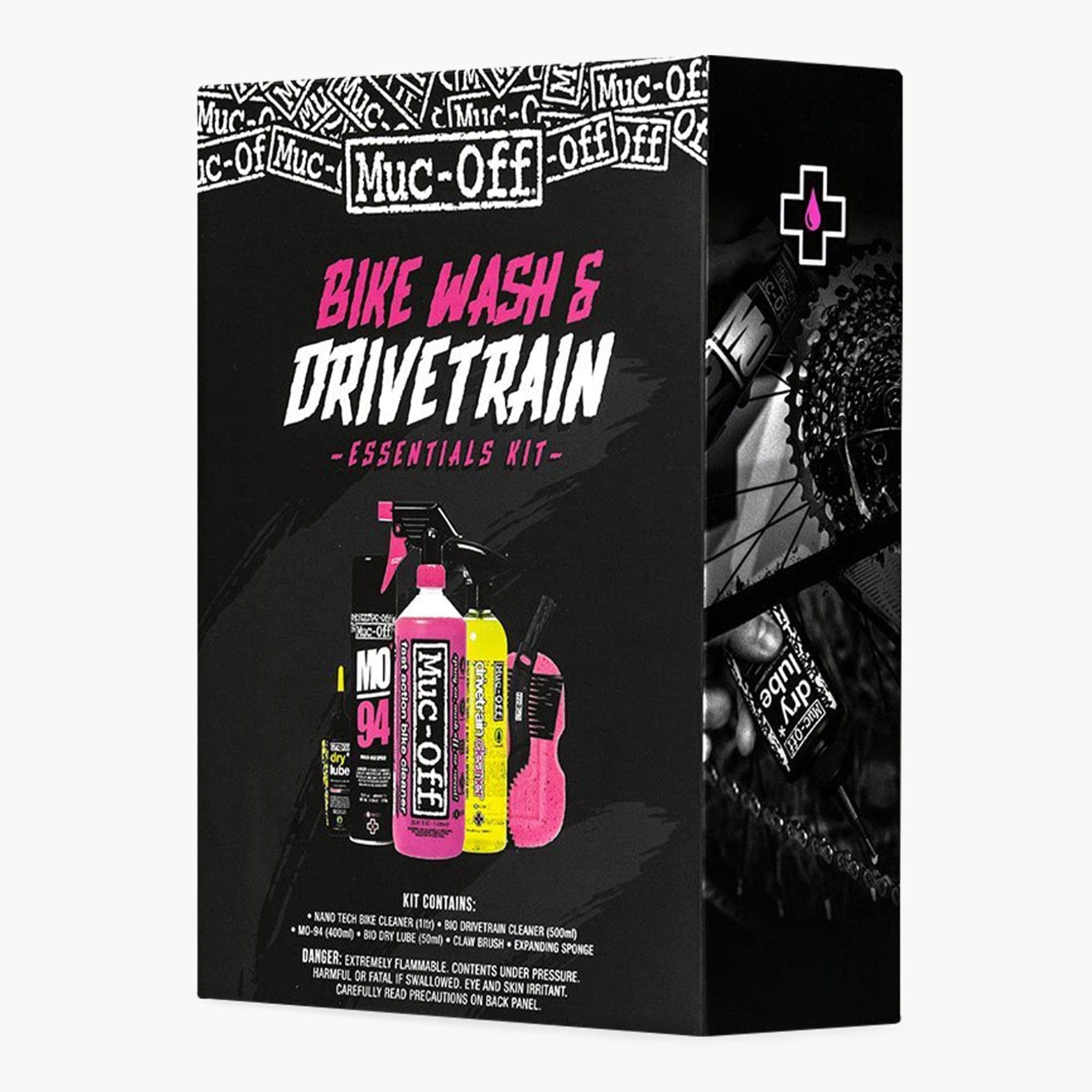 Open Box - Muc-Off Bike Wash & Drivetrain Essentials Kit Accessories - Maintenance - Bike Cleaners