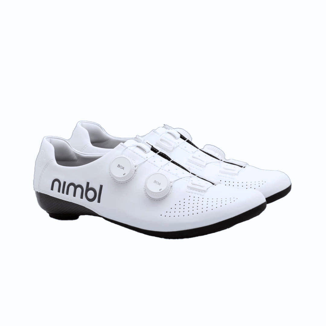 Open Box - Nimbl EXCEED Shoes All White 42.5 Apparel - Apparel Accessories - Shoes - Road