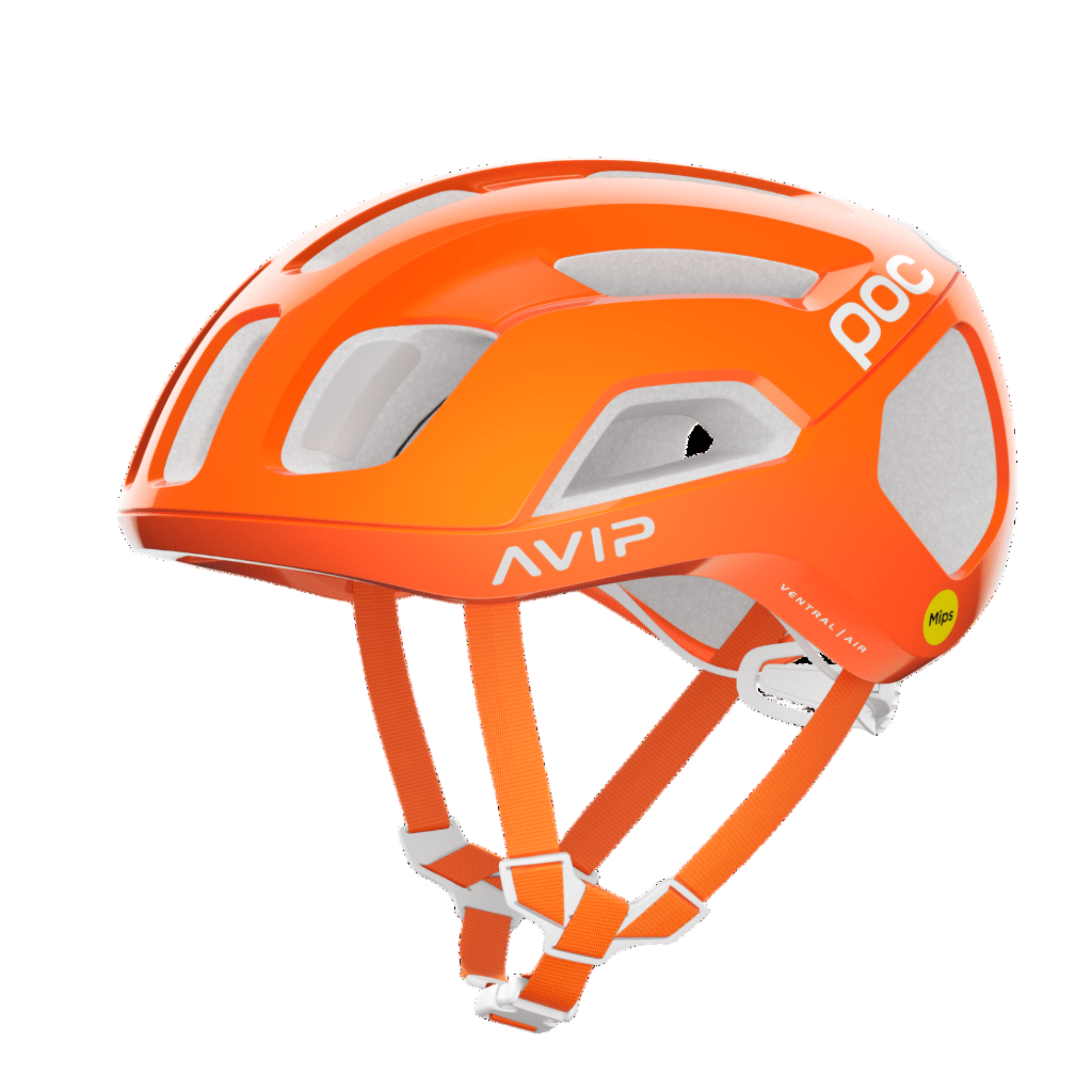 Open Box - POC Ventral Air Mips Helmet V1 Fluorescent Orange AVIP Small Apparel - Apparel Accessories - Helmets - Road