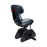 Open Box - Polisport Guppy JR, Baby Seat, On rear rack (not included), Dark grey/Light Grey, Grey Accessories