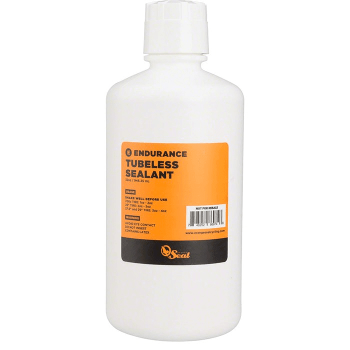 Orange Seal Endurance Tubeless Tire Sealant 32oz Refill Parts - Sealant