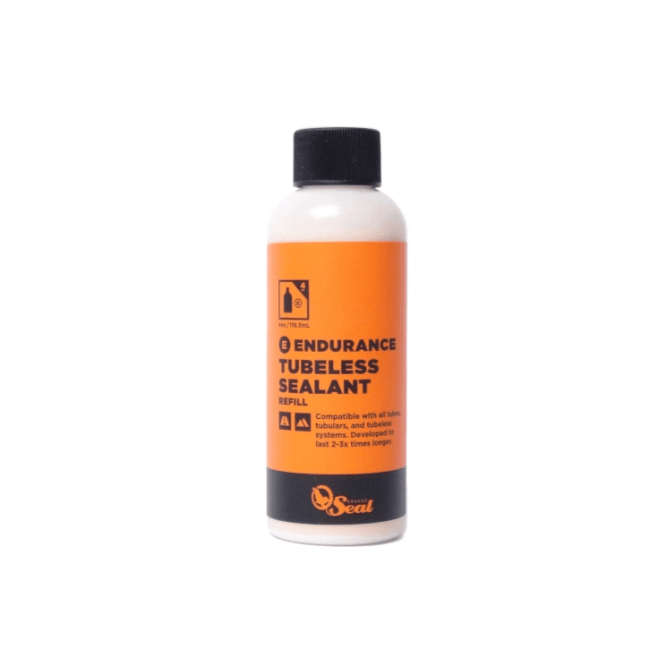 Orange Seal Endurance Tubeless Tire Sealant 4oz Refill Parts - Sealant