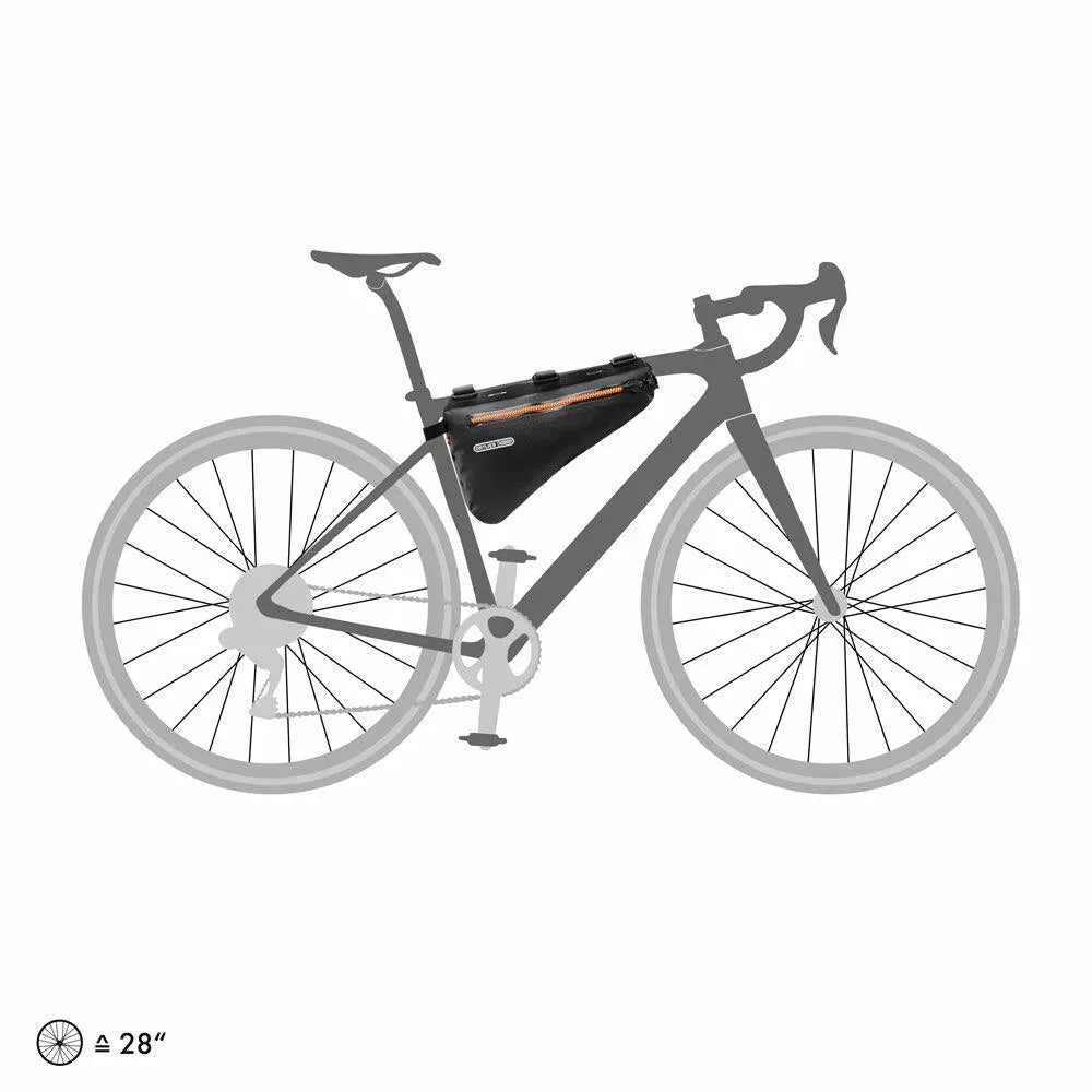 Ortlieb Frame-Pack Black Matt / 4L Accessories - Bags - Frame Bags