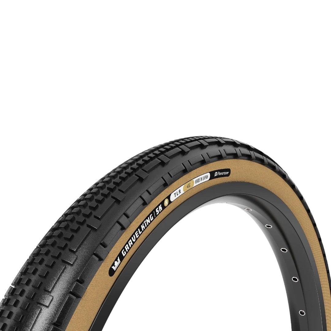 Panaracer 2024 GravelKing SK R Tire Black/Brown / 700c x 35mm Parts - Tires - Gravel