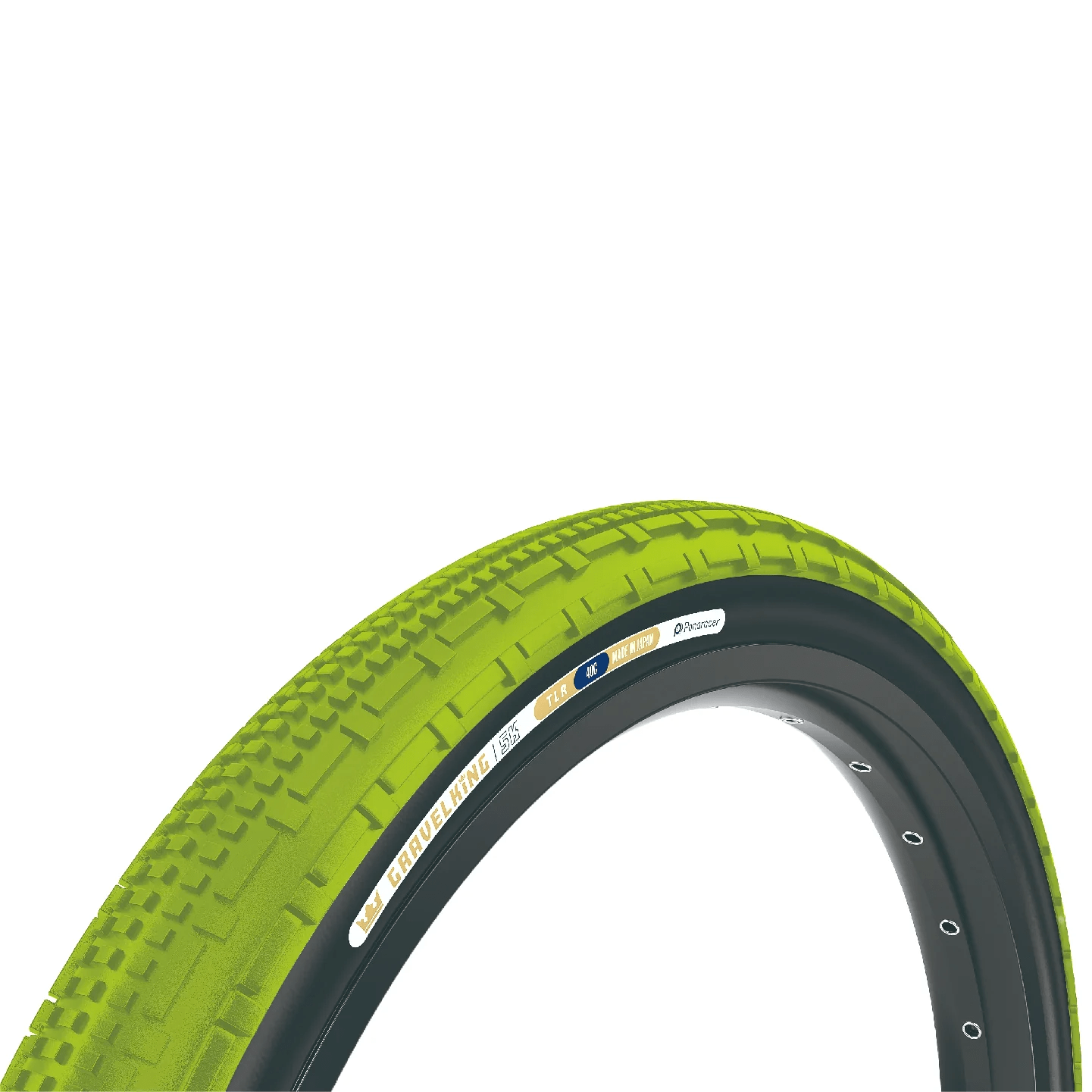 Panaracer 2024 GravelKing SK Tire Green/Black / 700c x 45mm Parts - Tires - Gravel