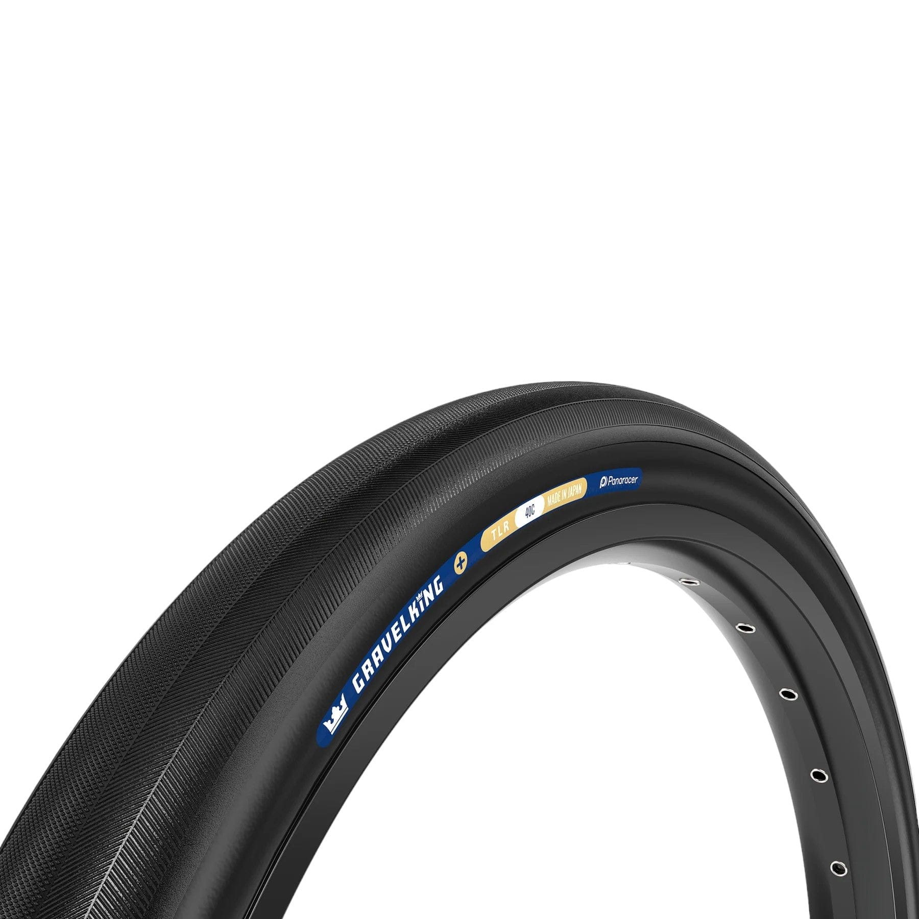 Panaracer 2024 GravelKing Slick Plus Tire Black/Black / 700c x 30mm Parts - Tires - Gravel