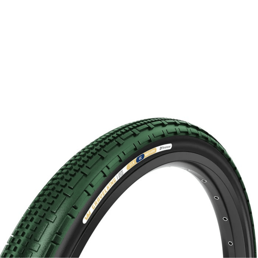 Panaracer GravelKing SK Tire British Green/Black / 700c x 45mm Parts - Tires - Gravel