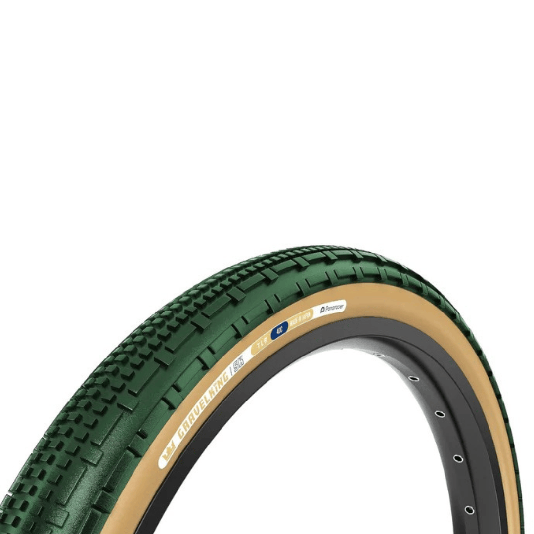Panaracer GravelKing SK Tire British Green/Brown / 700c x 45mm Parts - Tires - Gravel