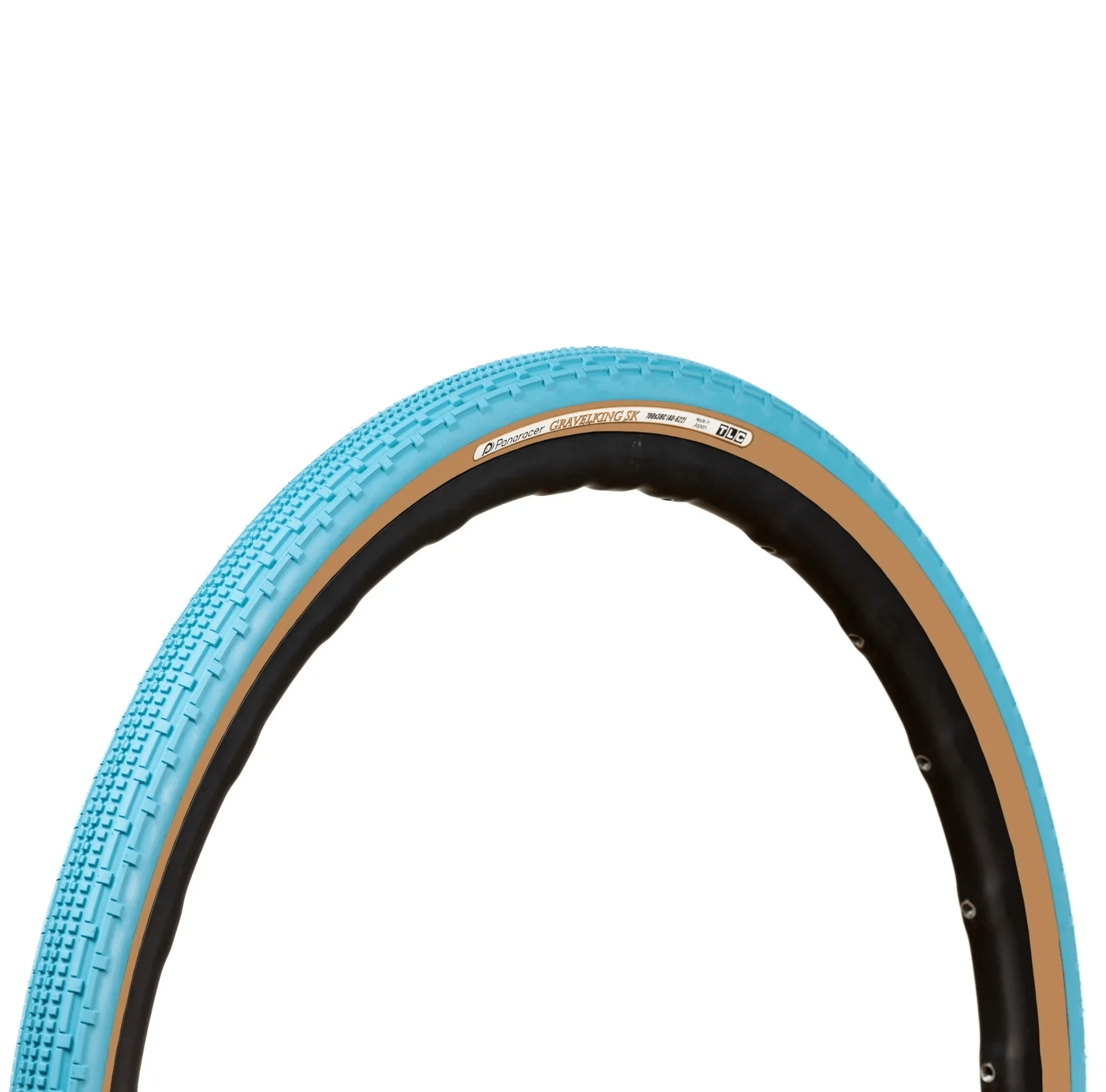 Panaracer GravelKing SK Tire Turquoise LTD/Brown / 700c x 38mm Parts - Tires - Gravel