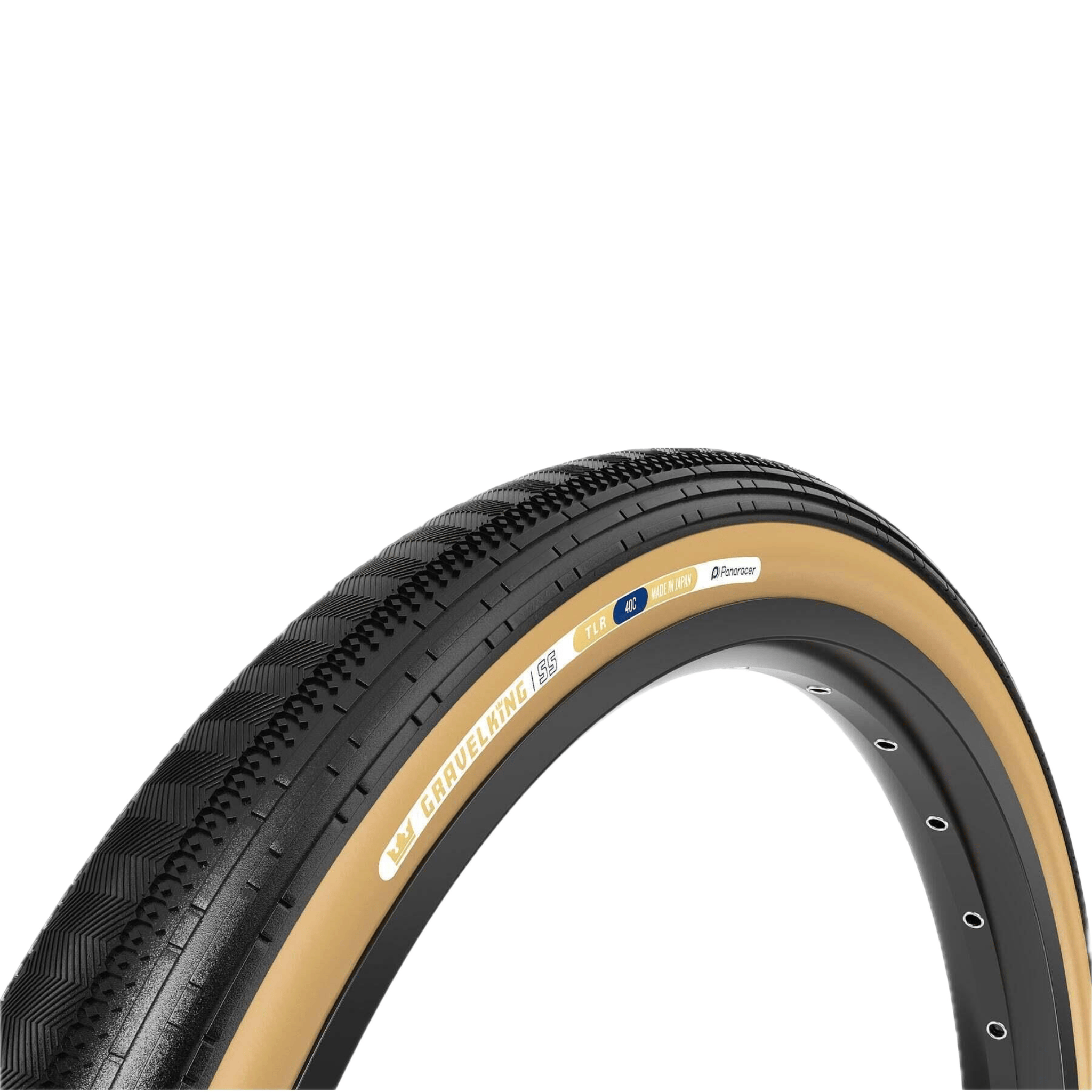 Panaracer GravelKing SS Tire Black/Brown / 700c x 40mm Parts - Tires - Gravel