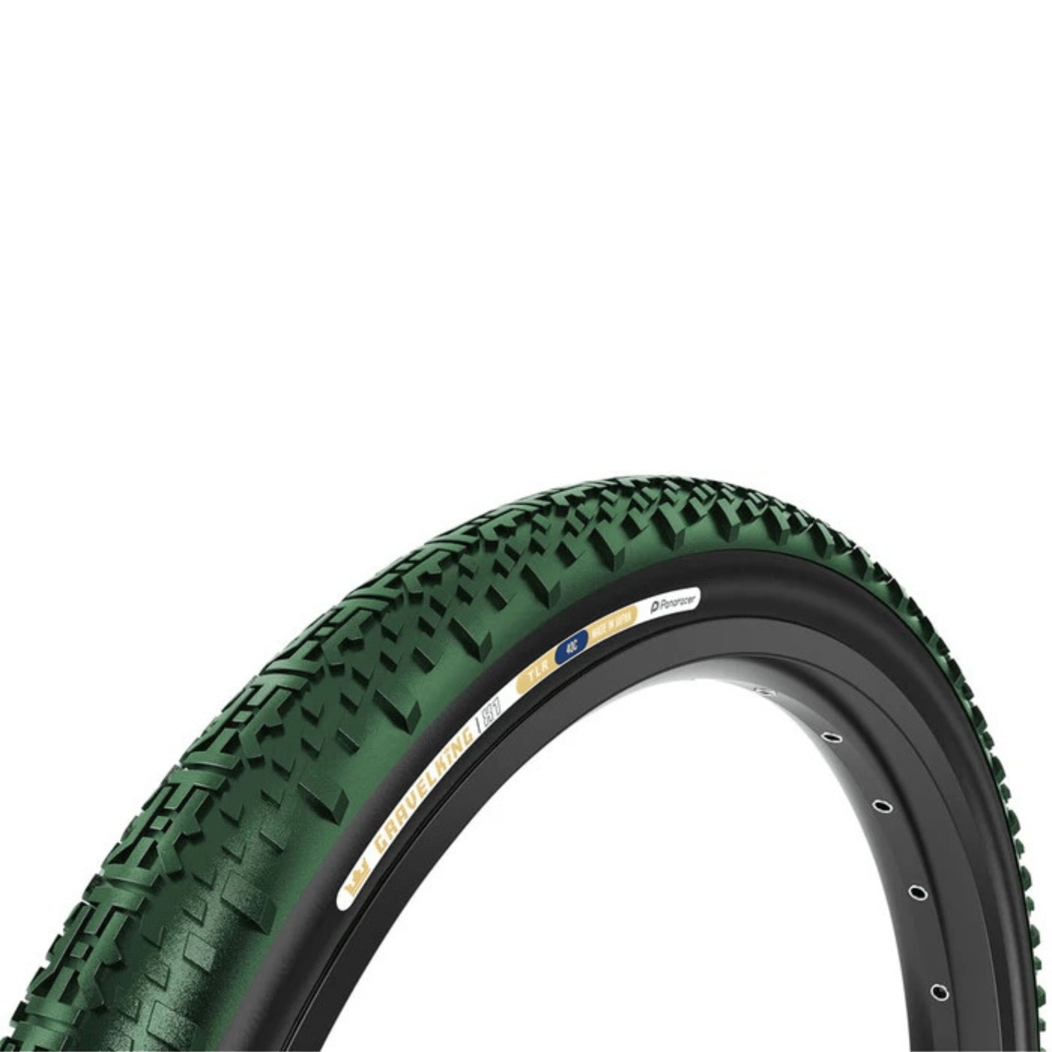 Panaracer GravelKing X-1 Tire British Green/Black / 700c x 40mm Parts - Tires - Gravel