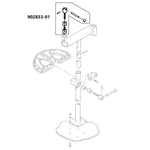 Park Tool 180 Park Tool, 180, Lock Block Assembly for Horizontal tube of PRS-1/2XXX Repair Stands