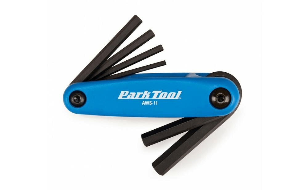 Park Tool AWS-11 Metric Folding Hex Wrench Set Accessories - Tools - Hex & Torx Wrenches