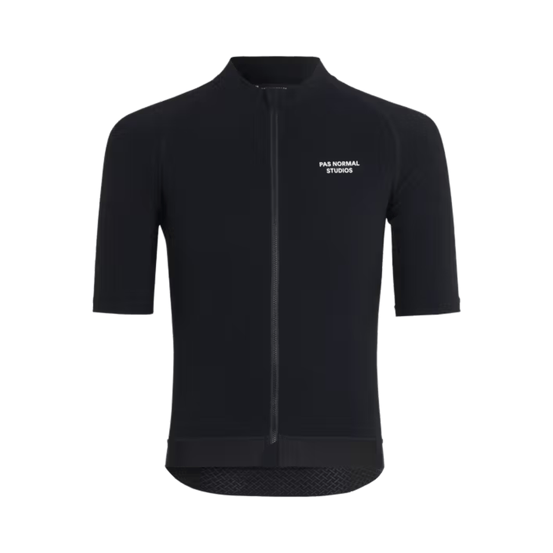 Pas Normal Studios Men's Essential Jersey Black / XL Apparel - Clothing - Men's Jerseys - Road