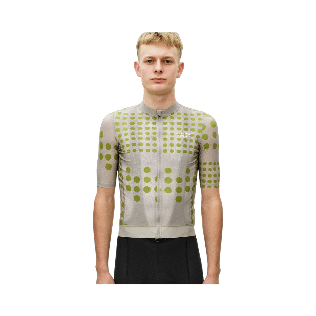 Pas Normal Studios Men's Essential Jersey Dot Bone / L Apparel - Clothing - Men's Jerseys - Road