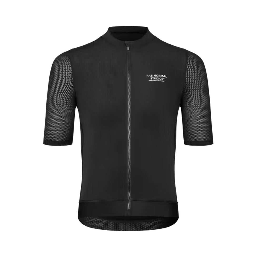 Pas Normal Studios Men's Essential Light Jersey Black / L Apparel - Clothing - Men's Jerseys - Road