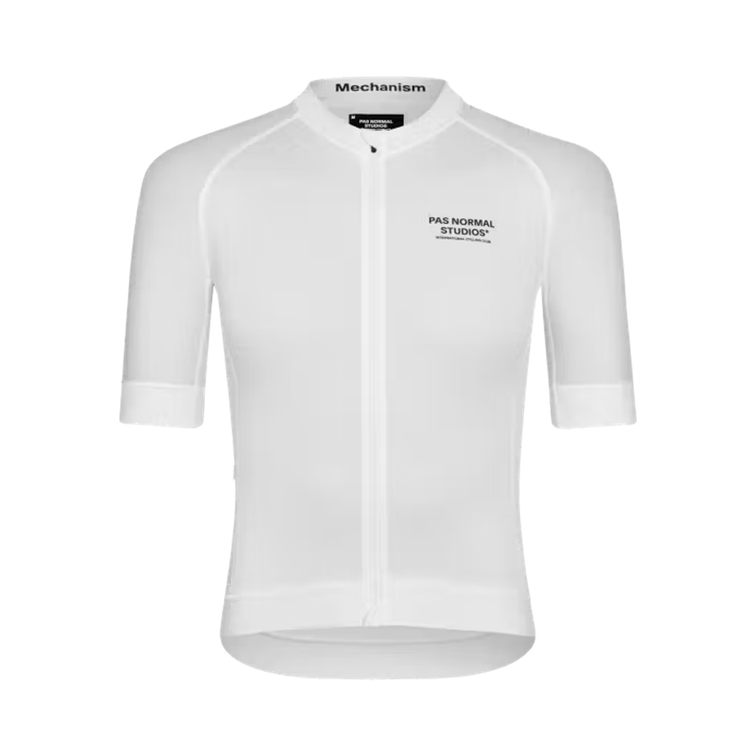 Pas Normal Studios Men's Mechanism Jersey White / M Apparel - Clothing - Men's Jerseys - Road