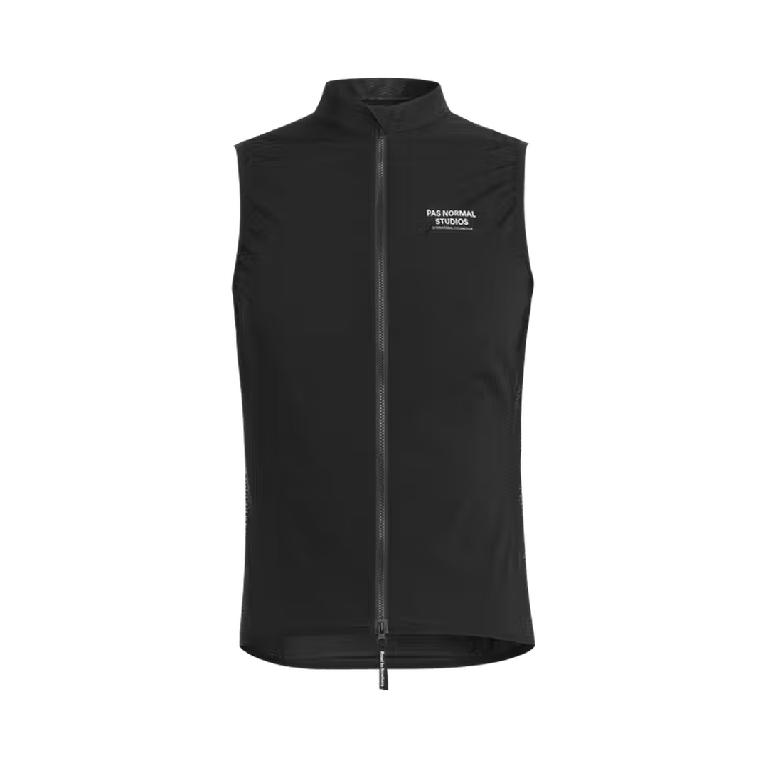 Pas Normal Studios Men's Mechanism Stow Away Gilet Black / S Apparel - Clothing - Men's Vests
