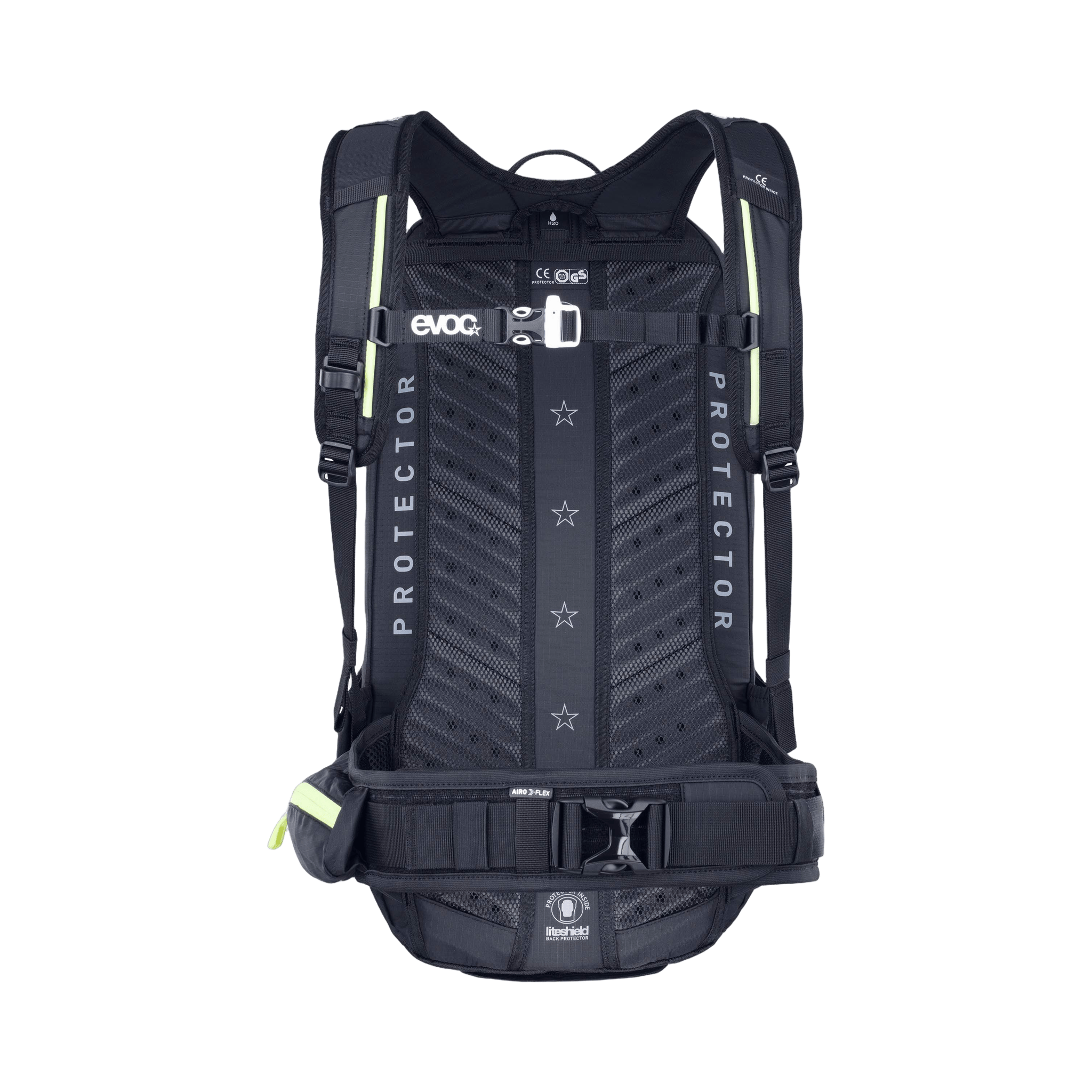 EVOC FR Enduro Blackline Protector 16L Backpack - Black M/L