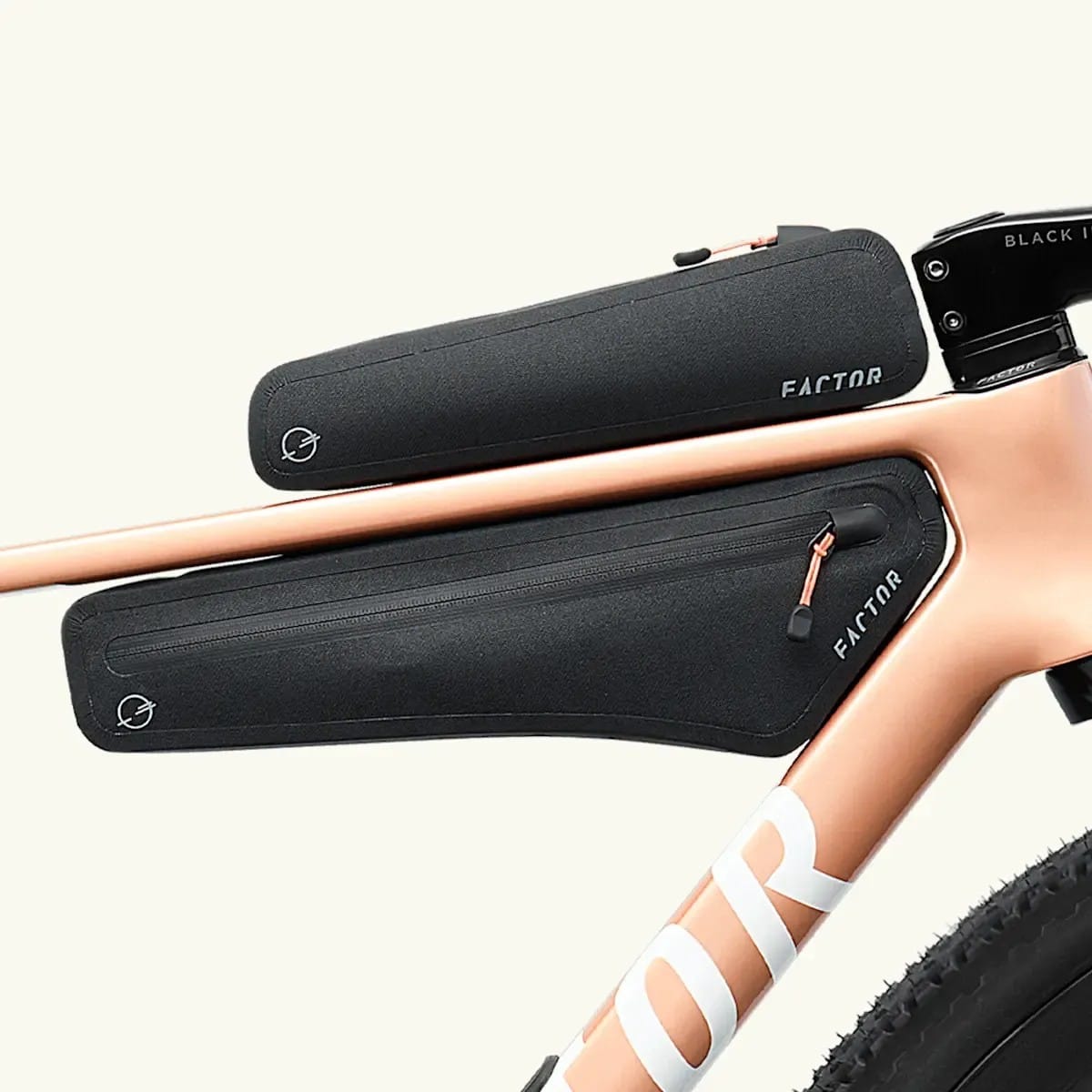 Factor SARANA Premium Package w/Suspension Fork - Frame bag mounts