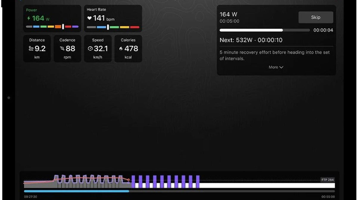Garmin Tacx Nēra Smart Trainer with 11sp Cassette - TRAIN CONNECTED