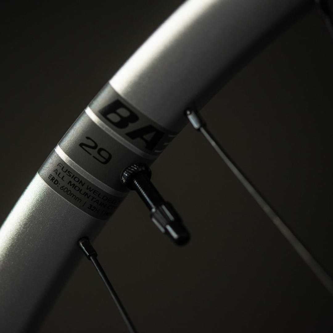 Chromag Wheel BA30 V2 29 Front Non-Torque- Silver - Model and size decal