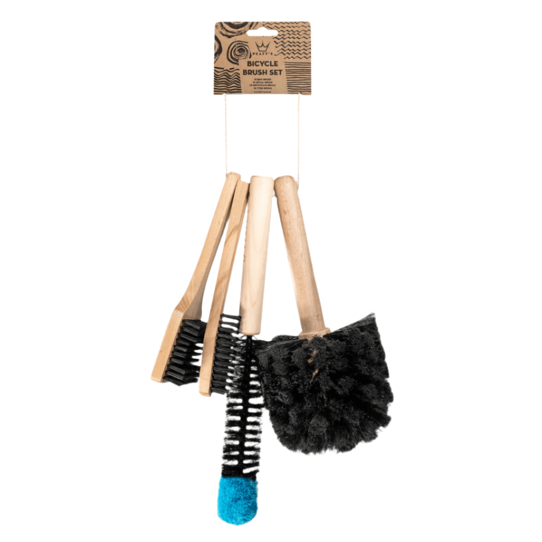 Peaty's Bicycle Brush Set Accessories - Maintenance - Brushes & Cloths