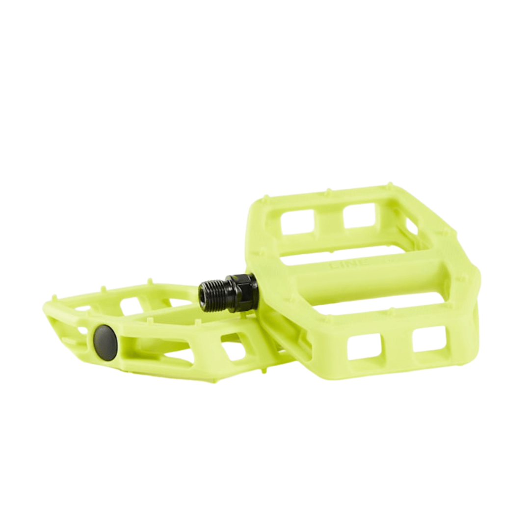 Pedal Bontrager Line Comp Flat Volt Green Parts - Pedals - Mountain - Flats
