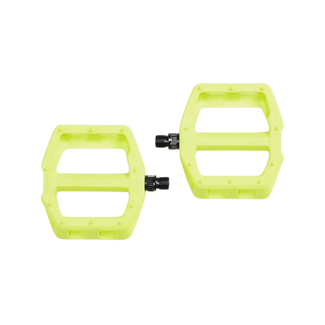 Pedal Bontrager Line Comp Flat Volt Green Parts - Pedals - Mountain - Flats