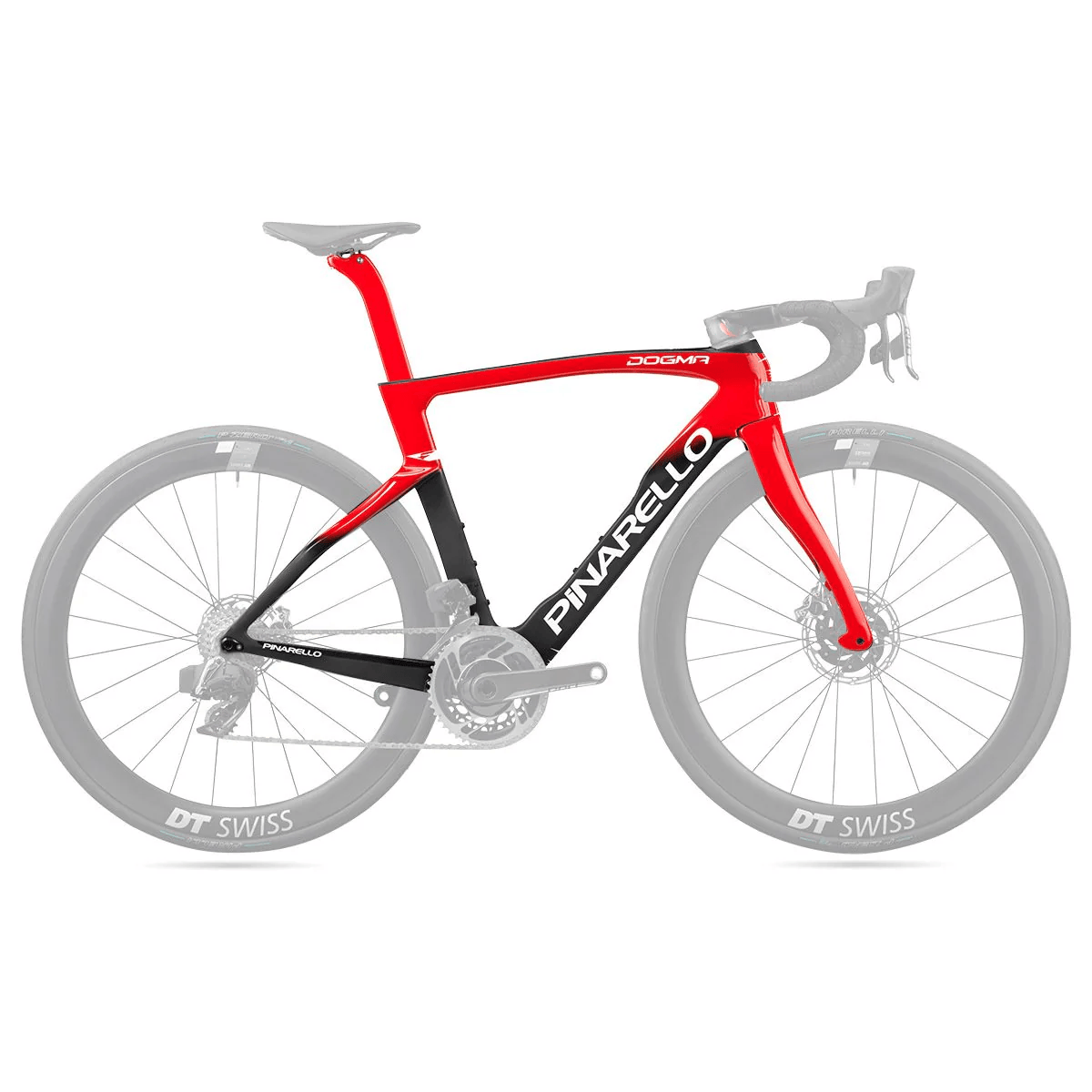 Pinarello Dogma F Disc Frameset Eruption Red 55cm Bikes - Frames - Road