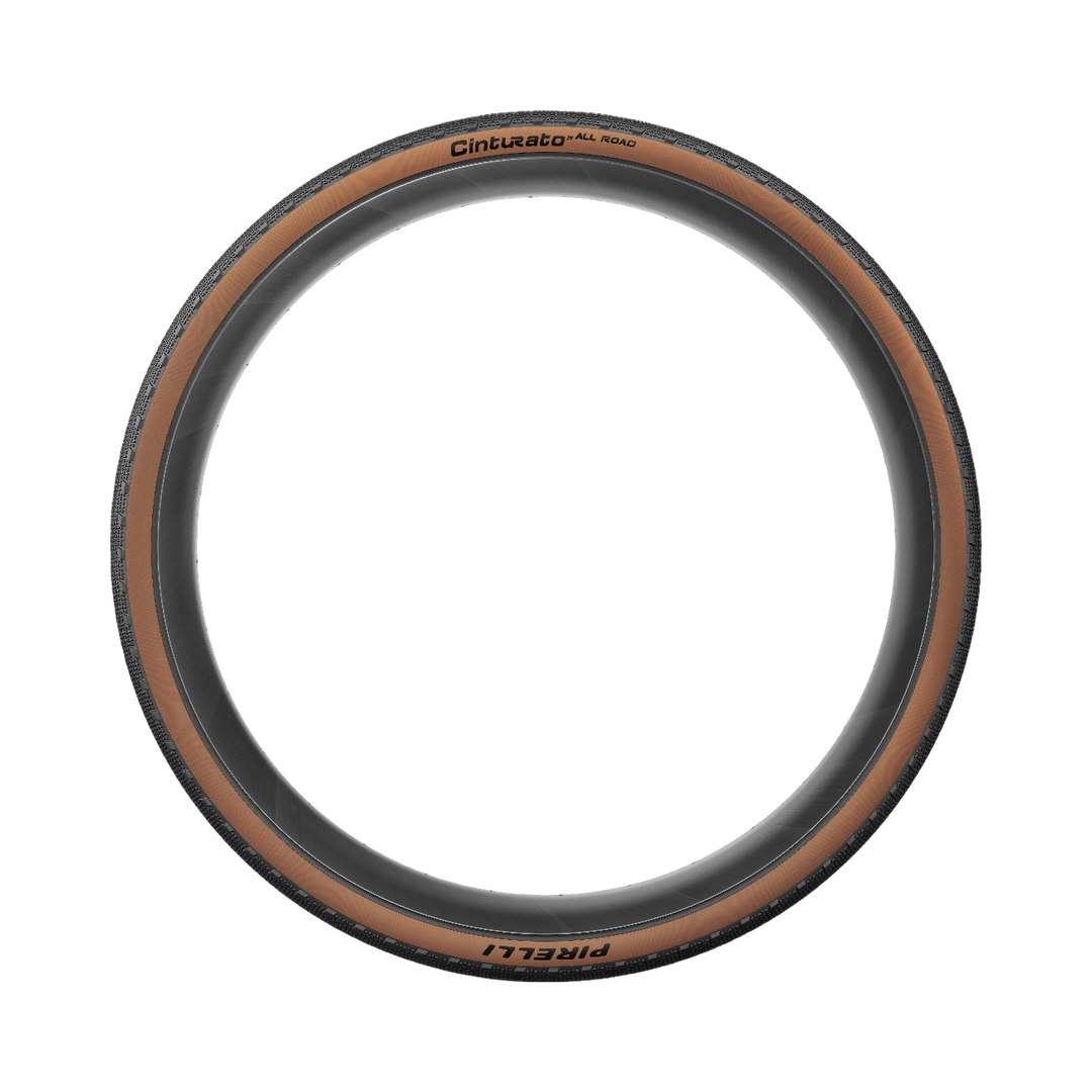 Pirelli Cinturato All Road 700x50C, Folding, Tubeless Ready, PROCompound Gravel, ProWALL Gravel, 60TPI, Tanwall Parts - Tires - Gravel