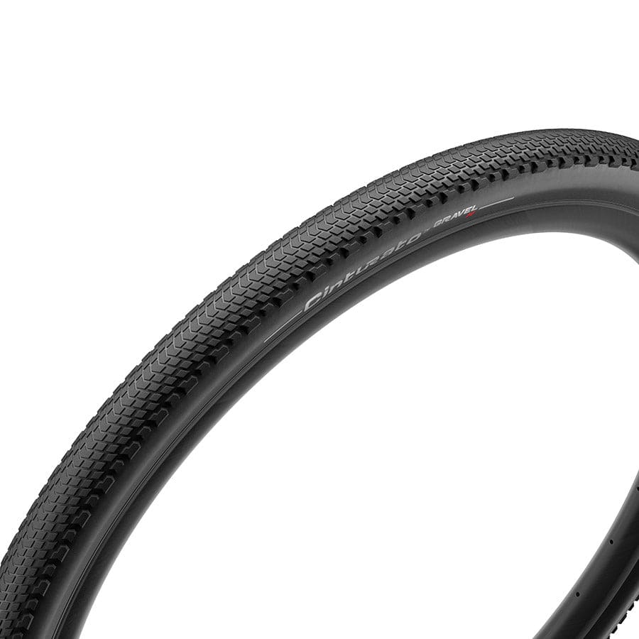 Pirelli Cinturato Gravel H P-Line 700x40C, Folding, Tubeless Ready, SpeedGrip, TechWALL, 60TPI, Black Gravel Tires