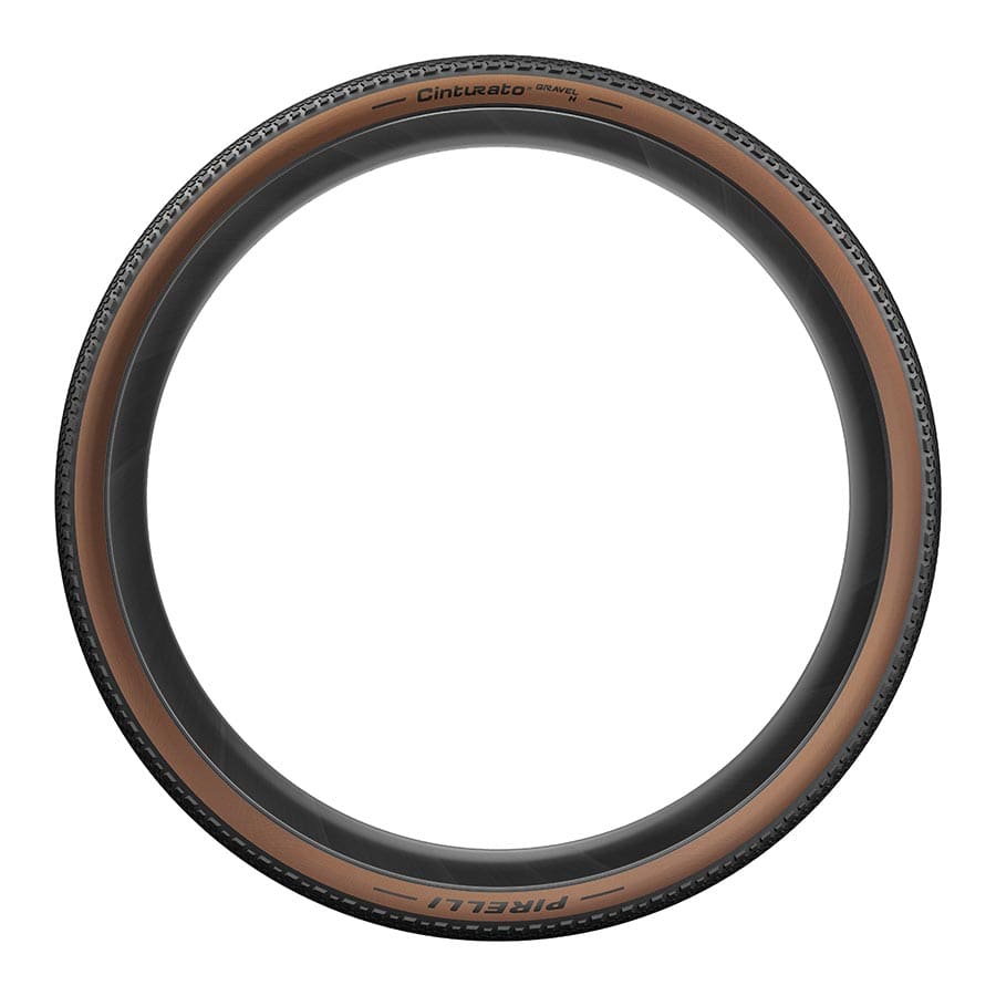 Pirelli Cinturato Gravel H Pirelli, Cinturato Gravel H, Gravel Tire, 700x45C, Folding, Tubeless Ready, SpeedGrip, 127TPI, Tanwall Gravel Tires