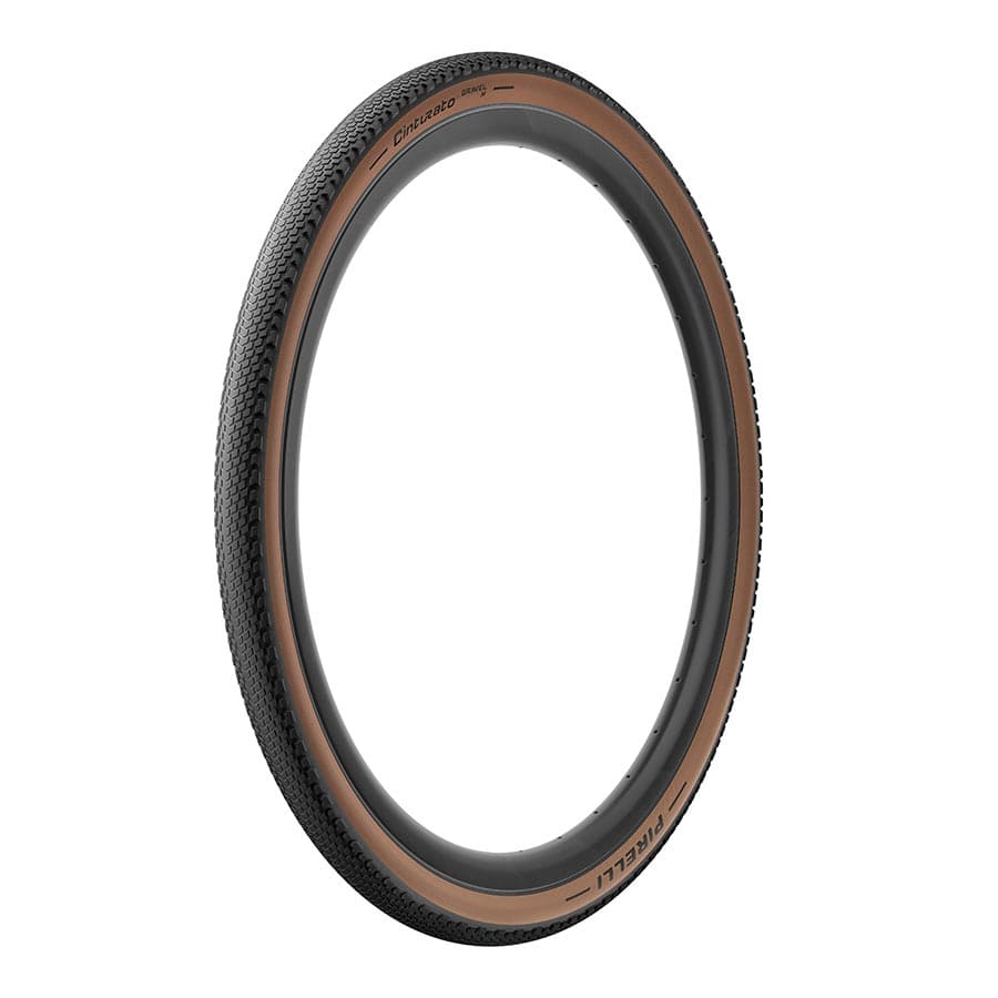 Pirelli Cinturato Gravel H Pirelli, Cinturato Gravel H, Gravel Tire, 700x45C, Folding, Tubeless Ready, SpeedGrip, 127TPI, Tanwall Gravel Tires