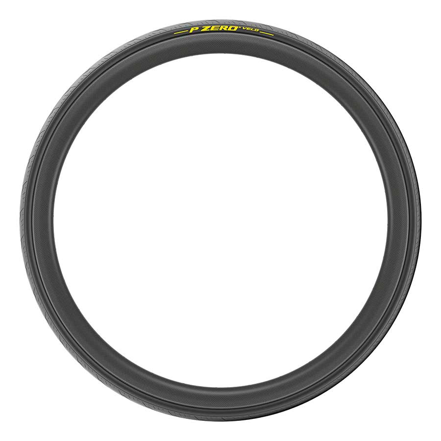 Pirelli P ZERO Velo Tubular Pirelli, P ZERO Velo Tubular, Road Tire, 700x25C, Tubular, YellowSOFT, TechBELT, 300TPI, Black Road Tires