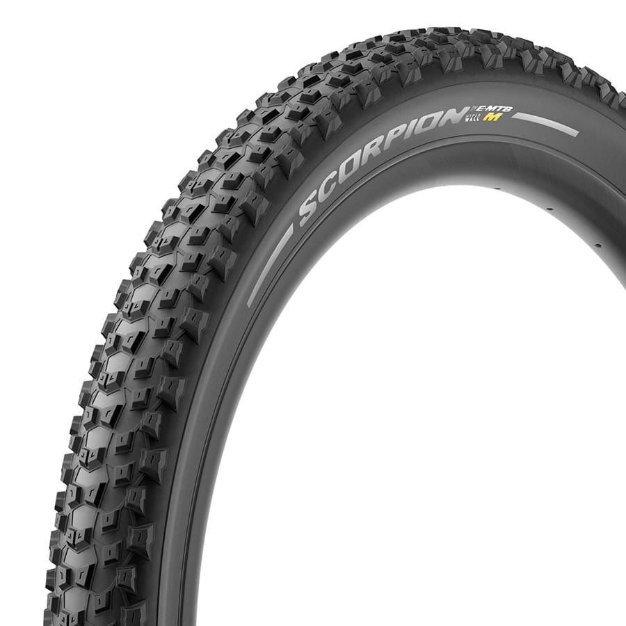 Pirelli Scorpion™ E-MTB M 29x2.60, Folding, Tubeless Ready, SmartGRIP Gravity, Hyperwall, 60TPI, Black Mountain Tires