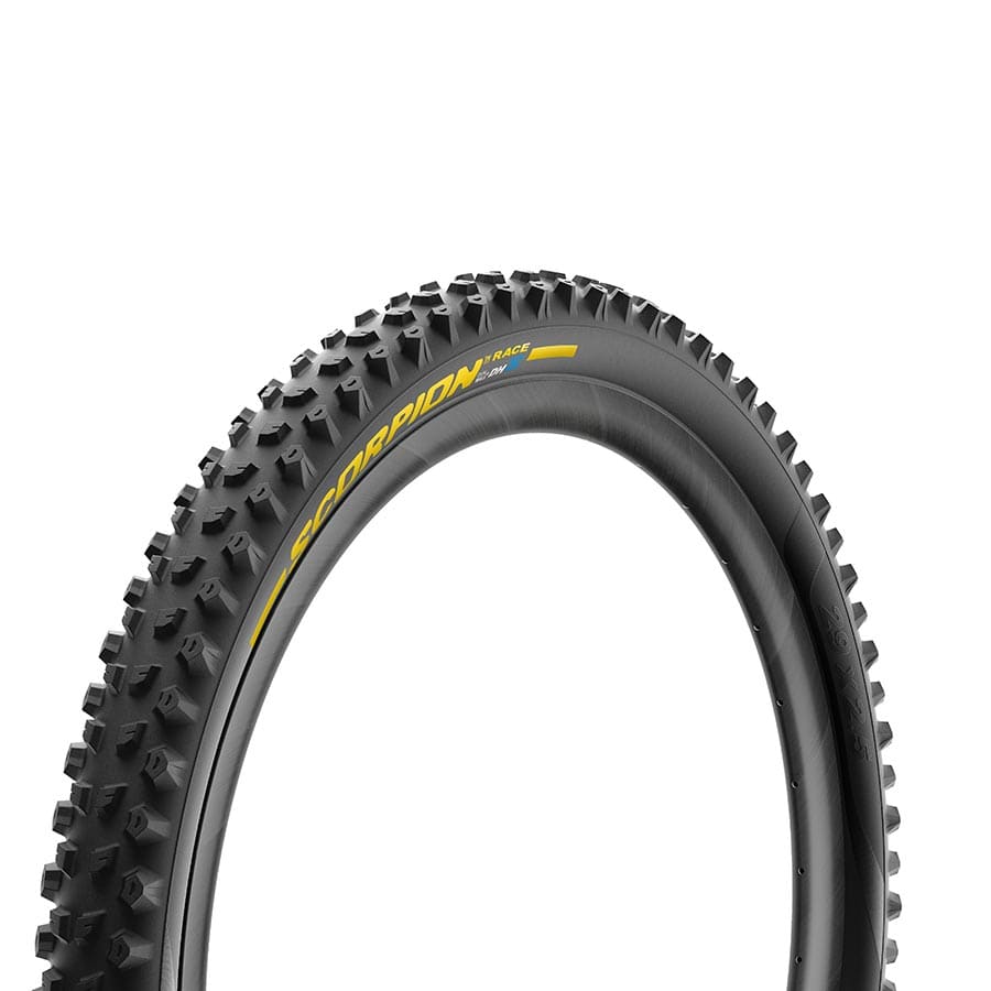 Pirelli Scorpion Race DH S Pirelli, Scorpion Race DH S, Mountain Tire, 29''x2.50, Folding, Tubeless Ready, SmartEVO DH, DualWALL, 60TPI, Black Mountain Tires