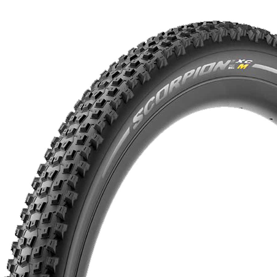 Pirelli Scorpion XC M Pirelli, Scorpion XC M, Mountain Tire, 29x2.40, Folding, Tubeless Ready, SmartGRIP, ProWALL, 120TPI, Black Mountain Tires