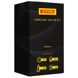 Pirelli Tubeless Valve Kit Black 40mm Parts - Valves