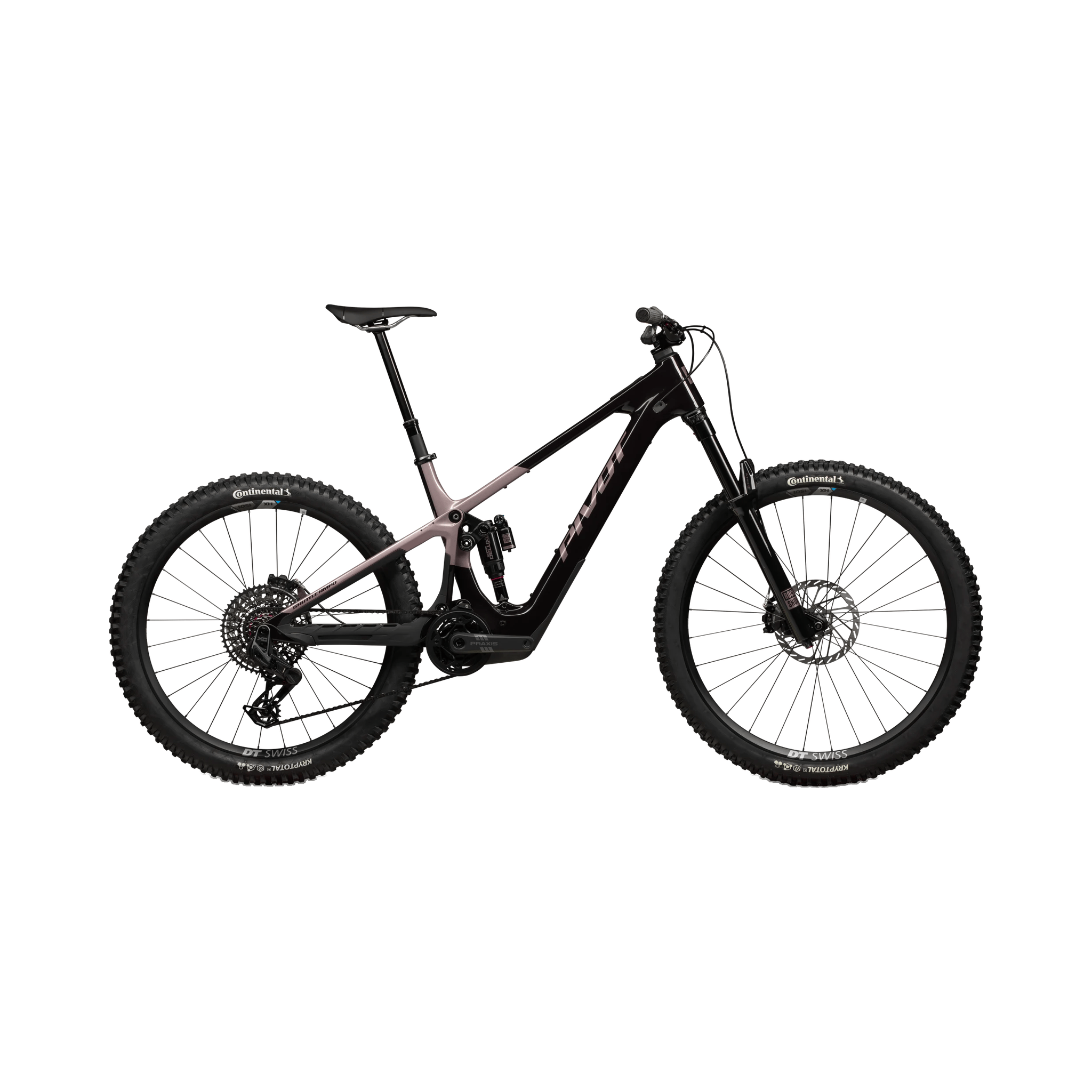 Pivot Shuttle AMP'd Pro X0 Eagle T-Type Burgundy Berry Freeze / XS Bikes - eBikes - Mountain